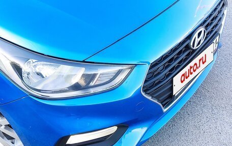 Hyundai Solaris II рестайлинг, 2017 год, 1 350 000 рублей, 20 фотография