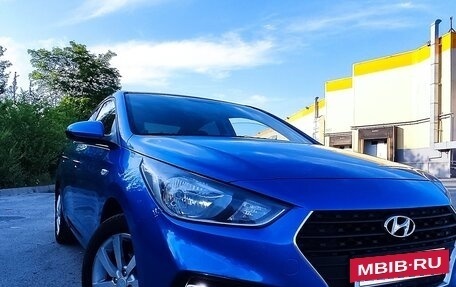 Hyundai Solaris II рестайлинг, 2017 год, 1 350 000 рублей, 14 фотография
