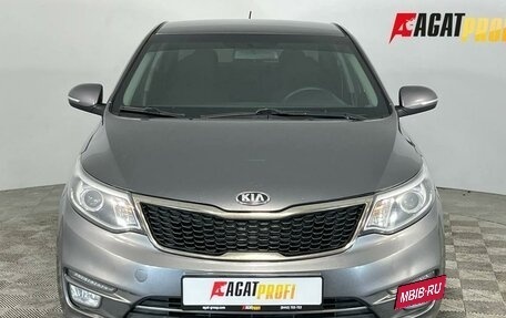 KIA Rio III рестайлинг, 2015 год, 970 000 рублей, 2 фотография