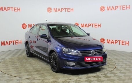 Volkswagen Polo VI (EU Market), 2016 год, 1 149 000 рублей, 3 фотография