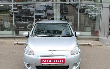 Mitsubishi Mirage VI рестайлинг, 2014 год, 595 000 рублей, 2 фотография
