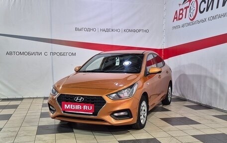 Hyundai Solaris II рестайлинг, 2017 год, 929 000 рублей, 3 фотография