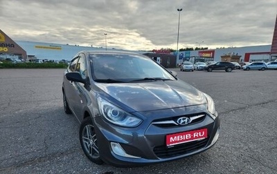 Hyundai Solaris II рестайлинг, 2012 год, 575 000 рублей, 1 фотография