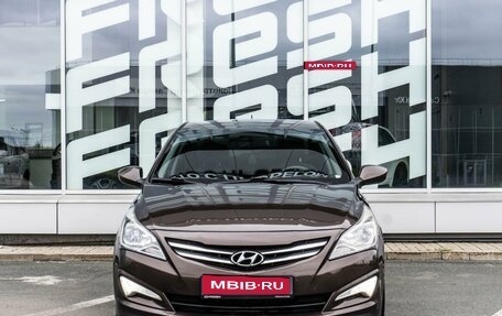 Hyundai Solaris II рестайлинг, 2015 год, 998 000 рублей, 3 фотография