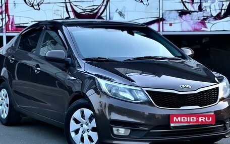 KIA Rio III рестайлинг, 2016 год, 1 200 000 рублей, 1 фотография