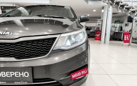 KIA Rio III рестайлинг, 2016 год, 777 000 рублей, 21 фотография