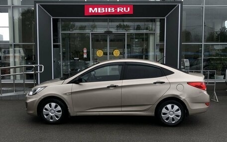 Hyundai Solaris II рестайлинг, 2011 год, 650 000 рублей, 8 фотография