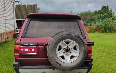 Toyota Hilux Surf III рестайлинг, 1991 год, 620 000 рублей, 5 фотография