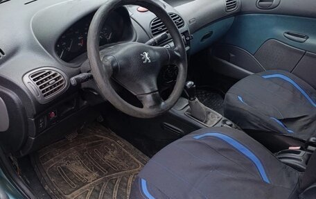 Peugeot 206, 2001 год, 165 000 рублей, 7 фотография