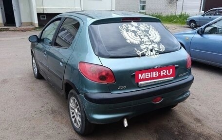 Peugeot 206, 2001 год, 165 000 рублей, 4 фотография