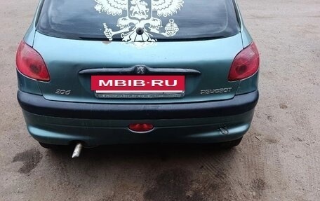 Peugeot 206, 2001 год, 165 000 рублей, 6 фотография