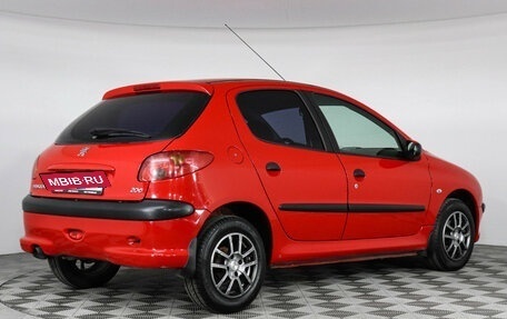 Peugeot 206, 2007 год, 369 000 рублей, 5 фотография