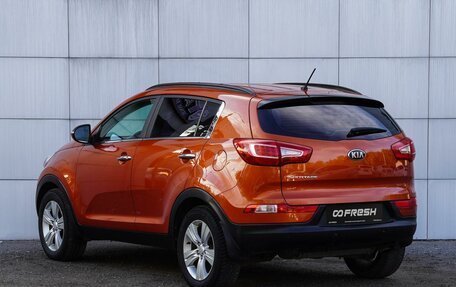 KIA Sportage III, 2013 год, 1 350 000 рублей, 2 фотография