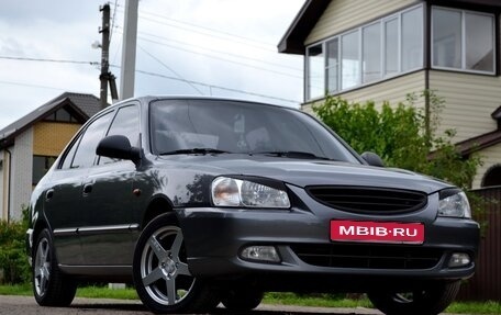 Hyundai Accent II, 2007 год, 898 000 рублей, 1 фотография