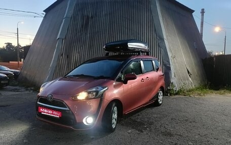 Toyota Sienta II, 2016 год, 1 480 000 рублей, 4 фотография