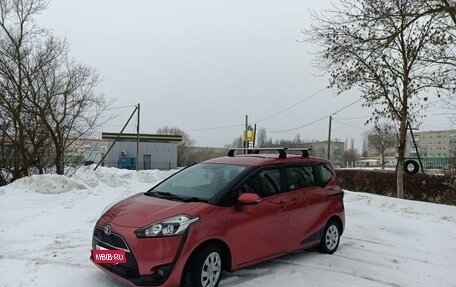 Toyota Sienta II, 2016 год, 1 480 000 рублей, 11 фотография