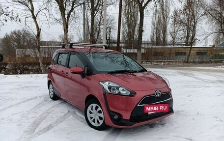 Toyota Sienta II, 2016 год, 1 480 000 рублей, 9 фотография