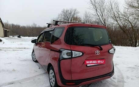 Toyota Sienta II, 2016 год, 1 480 000 рублей, 10 фотография