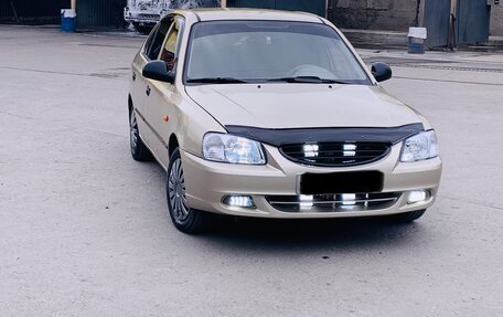 Hyundai Accent II, 2004 год, 450 000 рублей, 13 фотография
