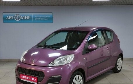 Peugeot 107 I рестайлинг, 2012 год, 630 000 рублей, 1 фотография