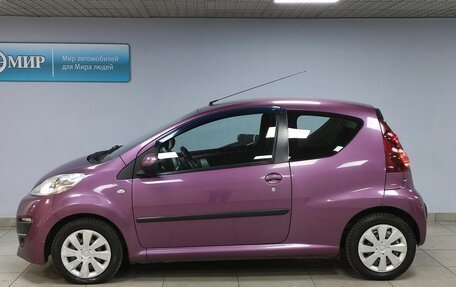 Peugeot 107 I рестайлинг, 2012 год, 630 000 рублей, 8 фотография