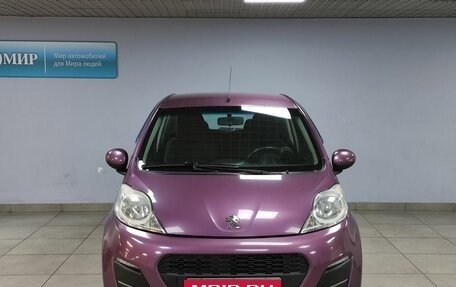 Peugeot 107 I рестайлинг, 2012 год, 630 000 рублей, 2 фотография