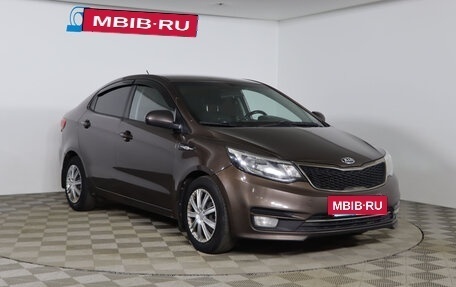 KIA Rio III рестайлинг, 2015 год, 869 990 рублей, 3 фотография