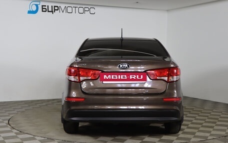 KIA Rio III рестайлинг, 2015 год, 869 990 рублей, 6 фотография