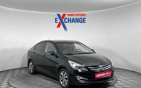 Hyundai Solaris II рестайлинг, 2015 год, 910 000 рублей, 2 фотография