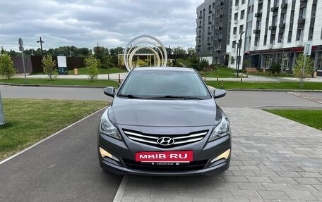 Hyundai Solaris II рестайлинг, 2016 год, 1 100 000 рублей, 22 фотография