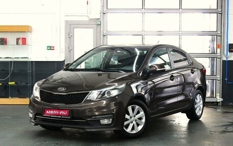 KIA Rio III рестайлинг, 2016 год, 1 095 000 рублей, 1 фотография