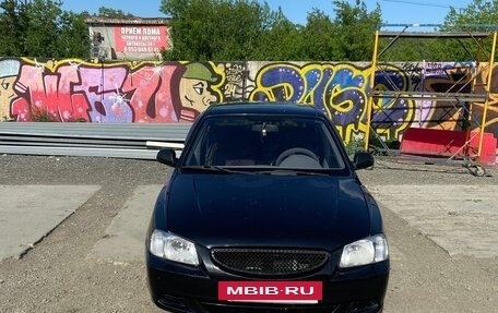 Hyundai Accent II, 2005 год, 305 000 рублей, 10 фотография
