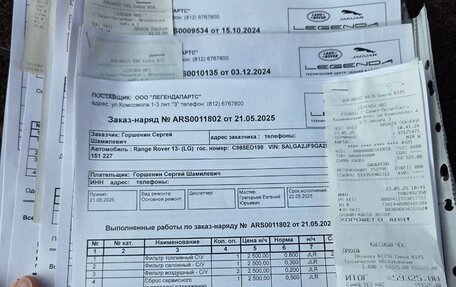 Land Rover Range Rover IV рестайлинг, 2016 год, 6 150 000 рублей, 28 фотография