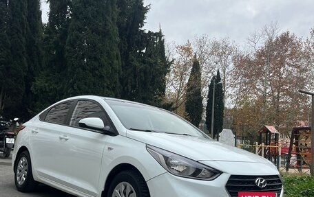 Hyundai Solaris II рестайлинг, 2017 год, 1 550 000 рублей, 5 фотография