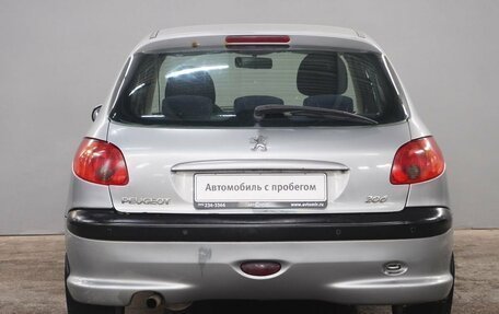 Peugeot 206, 2004 год, 276 000 рублей, 6 фотография
