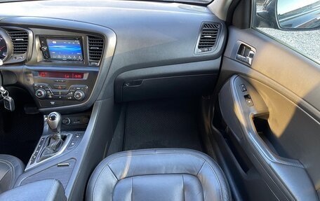 KIA Optima III, 2012 год, 1 150 000 рублей, 29 фотография