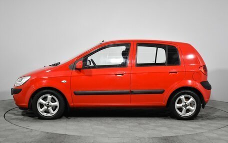 Hyundai Getz I рестайлинг, 2008 год, 489 000 рублей, 8 фотография