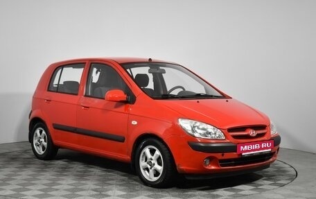 Hyundai Getz I рестайлинг, 2008 год, 489 000 рублей, 3 фотография