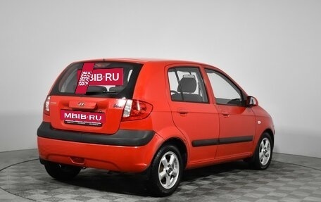 Hyundai Getz I рестайлинг, 2008 год, 489 000 рублей, 5 фотография