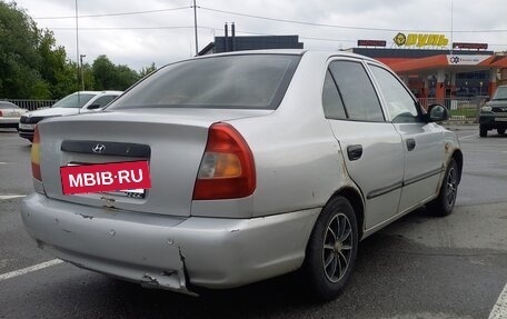 Hyundai Accent II, 2004 год, 160 000 рублей, 4 фотография
