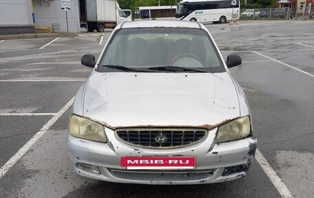 Hyundai Accent II, 2004 год, 160 000 рублей, 2 фотография