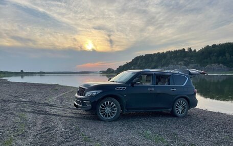 Infiniti QX80 I рестайлинг, 2016 год, 4 150 000 рублей, 15 фотография
