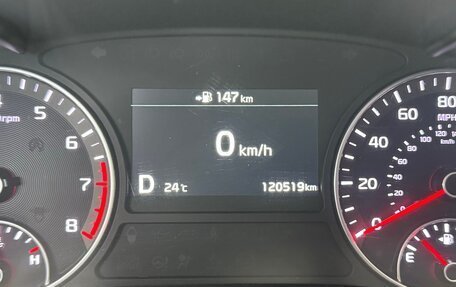 KIA Optima IV, 2018 год, 2 129 000 рублей, 22 фотография