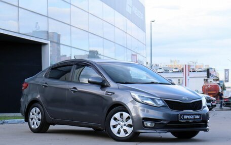 KIA Rio III рестайлинг, 2015 год, 945 000 рублей, 3 фотография