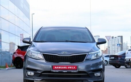 KIA Rio III рестайлинг, 2015 год, 945 000 рублей, 2 фотография