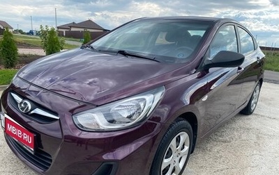 Hyundai Solaris II рестайлинг, 2011 год, 610 000 рублей, 1 фотография