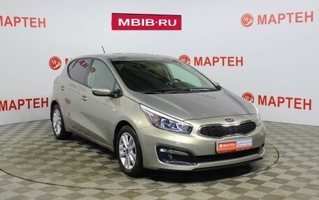 KIA cee'd III, 2016 год, 1 295 000 рублей, 3 фотография