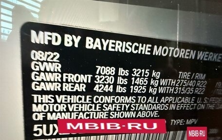 BMW X7, 2022 год, 8 156 494 рублей, 39 фотография