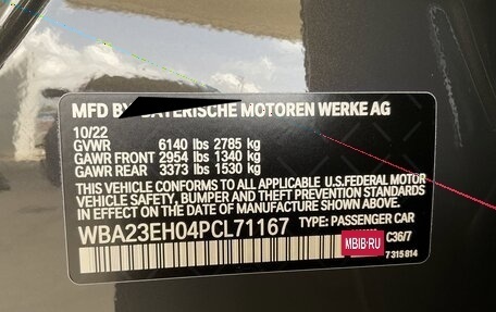 BMW 7 серия, 2022 год, 8 954 330 рублей, 33 фотография