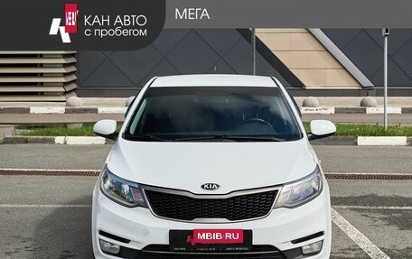 KIA Rio III рестайлинг, 2016 год, 898 000 рублей, 3 фотография